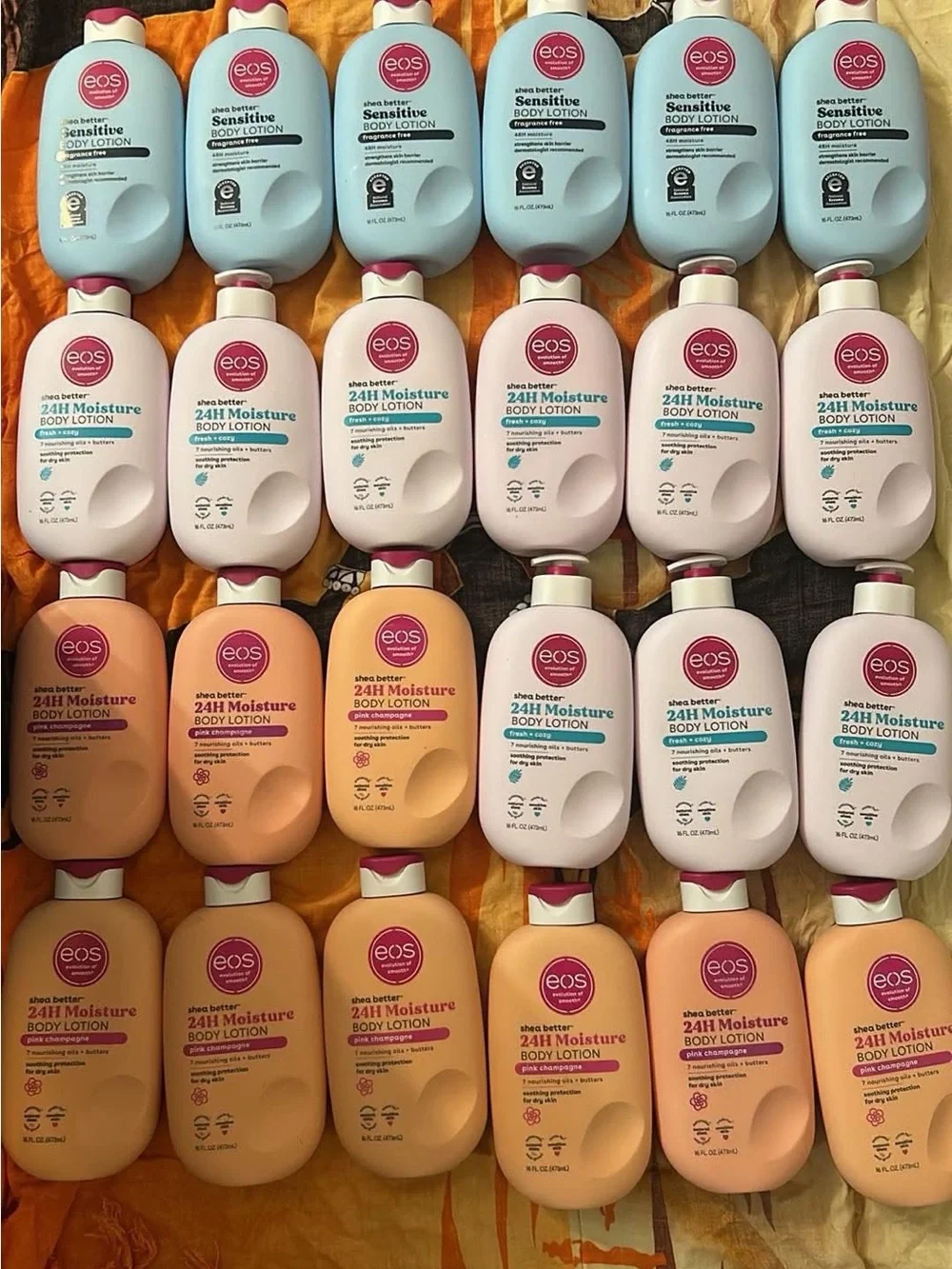 eos Shea Better 24H Moisture Body Lotion - Pink & Pastel Scents Price is for eac